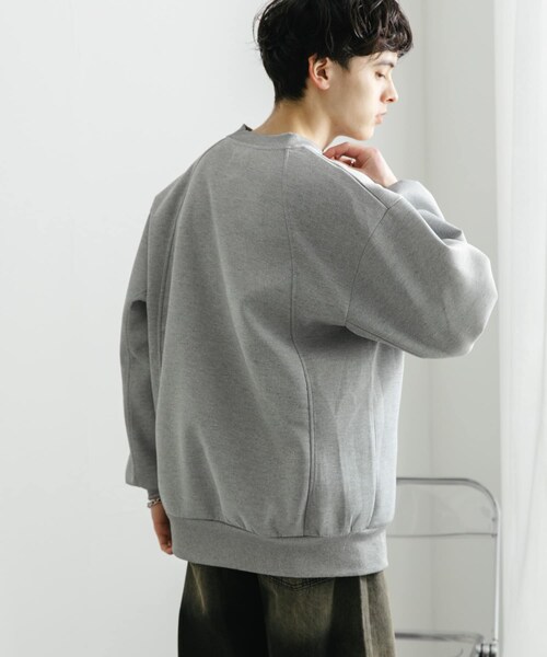 SENSE OF PLACE by URBAN RESEARCH（センスオブプレイスバイアーバンリサーチ）の「ポンチプレートキリカエスウェット（スウェット・メンズ・BLUE/BLACK/GRAY・M/L）」の18枚目の写真