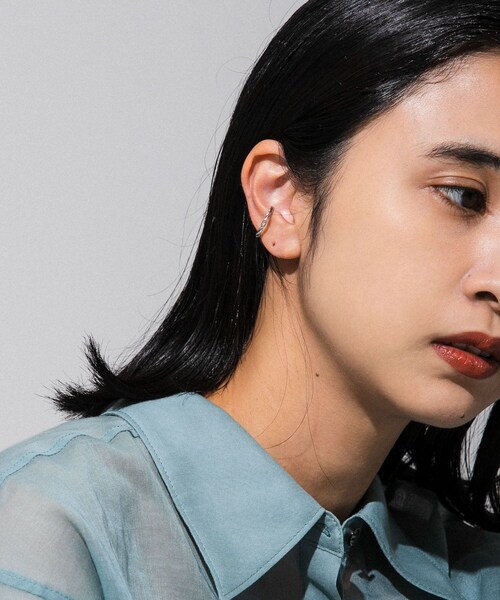 URBAN RESEARCH（アーバンリサーチ）の「decor『デコール』　NO.73　リングカフ（イヤリング・レディース・Silver・-）」の3枚目の写真