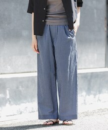 FORK&SPOON | FORK&SPOON サッカーチェックパンツ(その他パンツ)