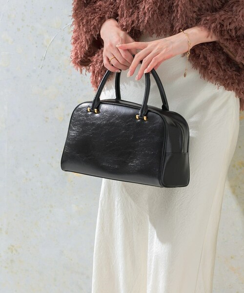 URBAN RESEARCH ROSSO（アーバンリサーチロッソ）の「LUMEN　BASE TOTE BAG（ボストンバッグ・レディース・softblack/mistywhite・FREE）」の9枚目の写真