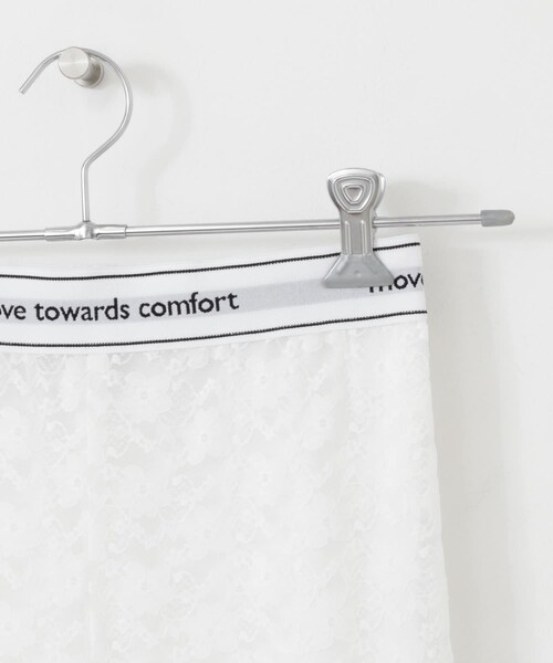 URBAN RESEARCH（アーバンリサーチ）の「ambiguous　Lace Long Leggings（レギンス/スパッツ・レディース・WHITE/BLACK・FREE）」の18枚目の写真