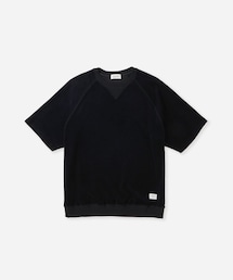 Saturdays NYC | Elliot Velour Raglan Relaxed SS Sweatshirt(スウェット)