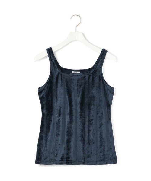 ADAM ET ROPE'（アダムエロペ）の「【Miller for ADAM ET ROPE'】別注 スクエアタンク（カップ付き）（タンクトップ・レディース・グリーン/ネイビー・F）」の14枚目の写真