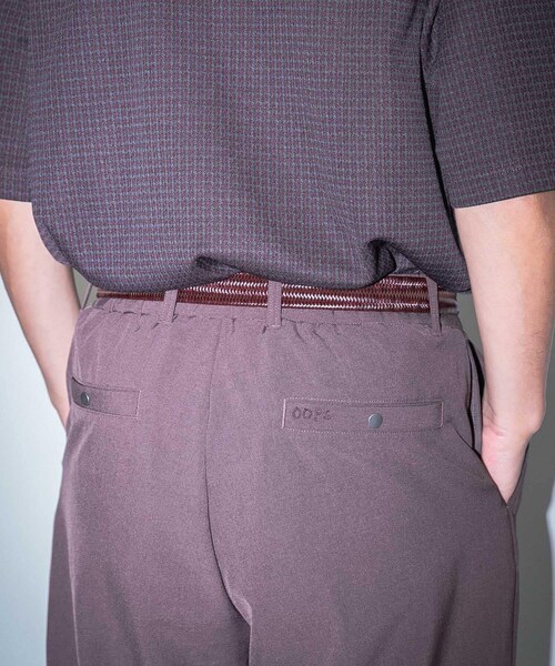 URBAN RESEARCH Sonny Label（アーバンリサーチサニーレーベル）の「OOPS　刻印ベルト（ベルト・メンズ・ブラック/ブラウン・one）」の10枚目の写真