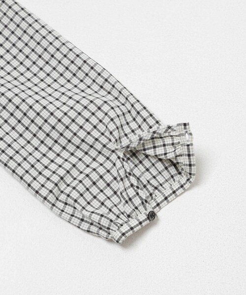 URBAN RESEARCH ROSSO（アーバンリサーチロッソ）の「チェックシャーリングブラウス（シャツ/ブラウス・レディース・OFF CHECK/BK CHECK/BRN CHECK・Free）」の6枚目の写真