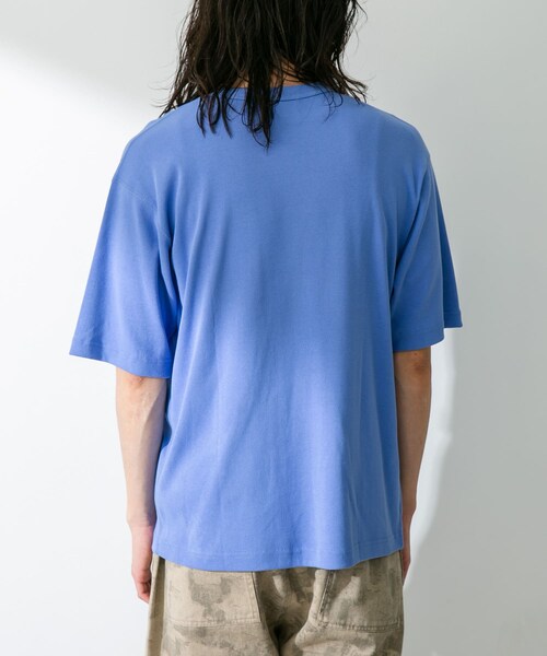 URBAN RESEARCH Sonny Label（アーバンリサーチサニーレーベル）の「UpDRIFT フライスショートスリーブTシャツ（Tシャツ/カットソー・メンズ・オフ/ブルー/イエロー/レッド・M/L）」の16枚目の写真