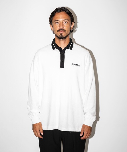 URBAN RESEARCH Sonny Label（アーバンリサーチサニーレーベル）の「OOPS×RYUAMBE　ポロシャツ（ポロシャツ・メンズ・NAVY/WHITE/BLACK・M/L）」の14枚目の写真