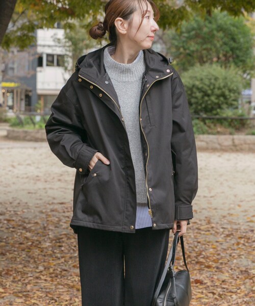 ITEMS URBANRESEARCH（アイテムズ アーバンリサーチ）の「キルトライナー付きマウンテンパーカー（その他アウター・レディース・KHK/BLK/BEG・FREE）」の10枚目の写真