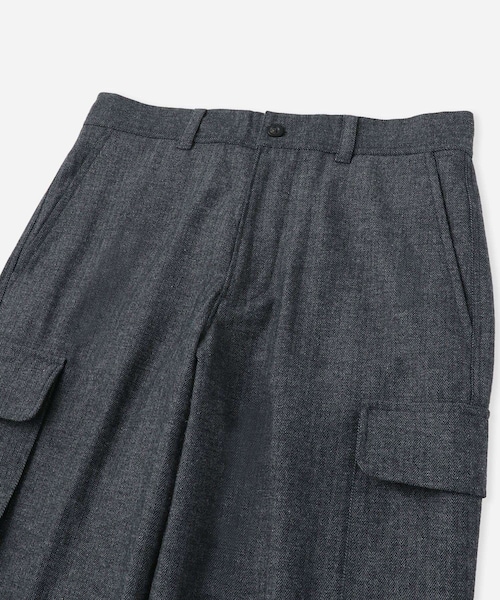 Saturdays NYC(サタデーズ ニューヨークシティ )の「Balugo Herringbone Pants(その他パンツ・レディース・グレー/ダークグリーン・L/M/S/XL/XS)」の13枚目の写真