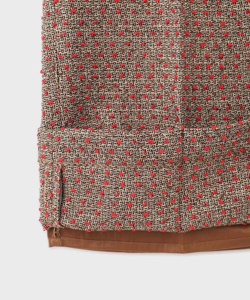 ROPE'（ロペ）の「【Masaco Teranishi（マサコテラニシ）】PAWPAW TWEED TROUSERS｜ツィードパンツ（スラックス・レディース・ダークブラウン・36/38）」の12枚目の写真