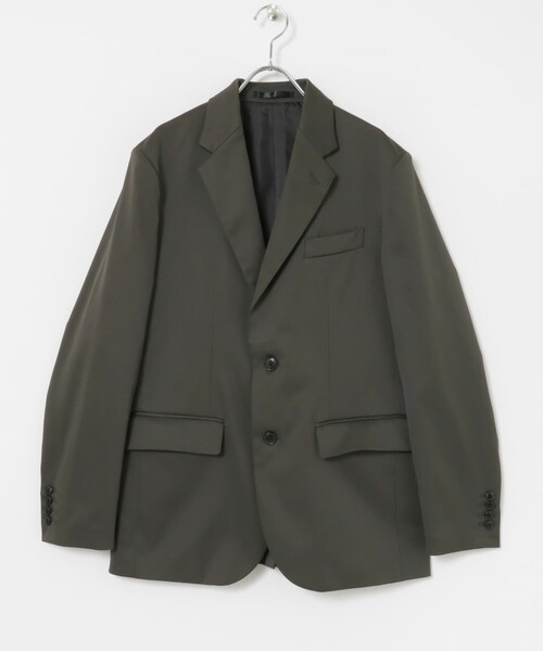 URBAN RESEARCH(アーバンリサーチ)の「RE:NAPES サテンジャケット(テーラードジャケット・メンズ・CHARCOAL/NAVY・M/L)」の10枚目の写真