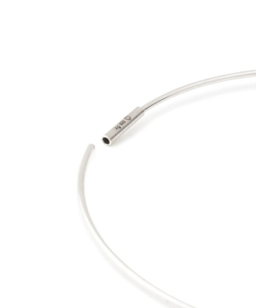 ADAM ET ROPE'(アダムエロペ)の「【SASKIA DIEZ(サスキア ディッツ)】WIRE EARRINGS NO3(ピアス(両耳用)・レディース・シルバー・F)」の6枚目の写真