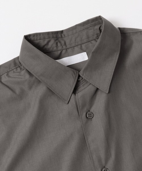 SENSE OF PLACE by URBAN RESEARCH（センスオブプレイスバイアーバンリサーチ）の「『ユニセックス』ブロードレギュラーカラールーズシャツ（シャツ/ブラウス・メンズ・CHARCOAL/MINT/L.BLU×NVY/NVY×SAX・M/L）」の14枚目の写真