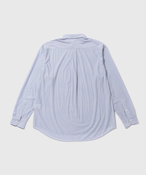 ADAM ET ROPE'(アダムエロペ)の「【KANEMASA PHIL./カネマサフィル】46G Stripe Modest Shirt(シャツ/ブラウス・メンズ・ブルー系・L/M)」の13枚目の写真
