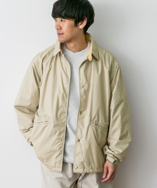 URBAN RESEARCH DOORS(アーバンリサーチドアーズ)の「L.L.Bean Lined Coach Jacket(テーラードジャケット・メンズ・D.charcoal/tan/B.green/purpleblue・M/L/XL)」の15枚目の写真