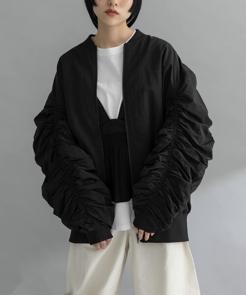 『WEB/一部店舗限定』BACKシャーリングMA-1