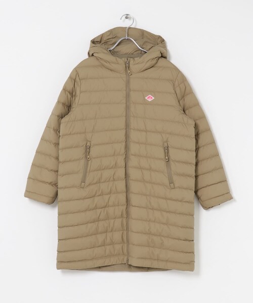 URBAN RESEARCH DOORS(アーバンリサーチドアーズ)の「DANTON MIDDLE DOWN HOODED COAT(テーラードジャケット・レディース・BLACK/BEIGE・S)」の2枚目の写真