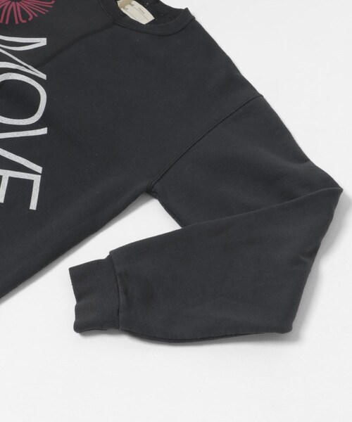 THE GOODLAND MARKET（ザグッドランドマーケット）の「77circa　make MOVE print sweat top（スウェット・レディース・gray1/black1/black2/gray2/navy1/navy2・one）」の9枚目の写真