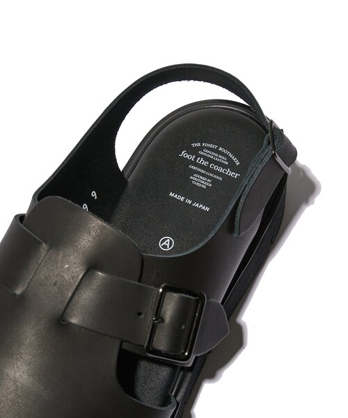 ADAM ET ROPE'(アダムエロペ)の「【foot the coacher/フット ザ コーチャー】OPEN TOE SANDALS (GLOXI CUT THICK SOLE)(サンダル・メンズ・ブラック・25.0/26.0/27.0)」の9枚目の写真