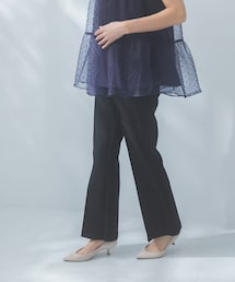 URBAN RESEARCH ROSSO WOMEN | トリコットリブストレッチフレアパンツ(その他パンツ)