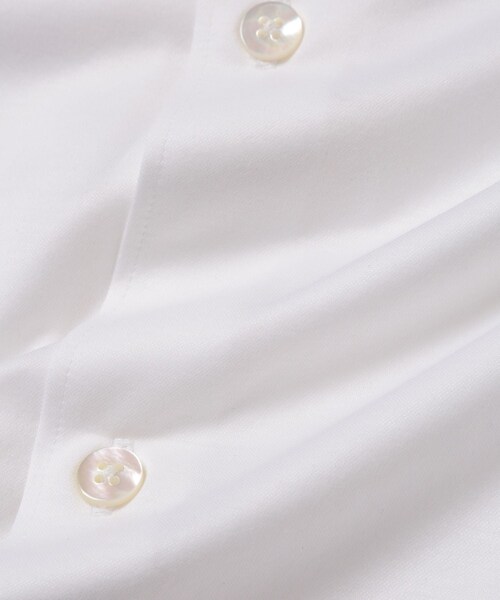 ADAM ET ROPE'(アダムエロペ)の「【KANEMASA FIL./カネマサフィル】46G Modest Shirt(シャツ/ブラウス・メンズ・ホワイト/ネイビー/サックス・L/M)」の19枚目の写真