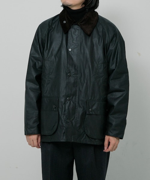 URBAN RESEARCH（アーバンリサーチ）の「bedale wax jacket（テーラードジャケット・メンズ・Sage/Black・36/38/40/42）」の12枚目の写真