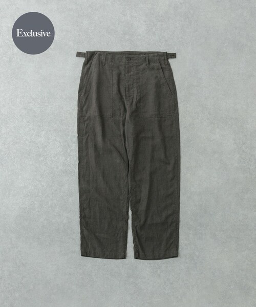 URBAN RESEARCH（アーバンリサーチ）の「『別注』LE VETEMENT ATLANTIQUE×UR　ワークパンツ（その他パンツ・メンズ・BLACK/CHARCOAL・M/L）」の3枚目の写真