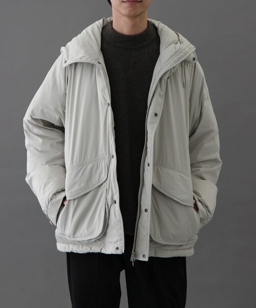 URBAN RESEARCH DOORS(アーバンリサーチドアーズ)の「FORK&SPOON SORONAフーディーブルゾン(ブルゾン・メンズ・BLACK/SAND/BROWN・4/5)」の3枚目の写真