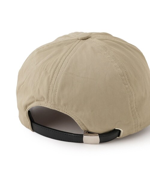 ADAM ET ROPE'（アダムエロペ）の「【KIJIMA TAKAYUKI(キジマ タカユキ)】RAYON COTTON SATIN 6PANEL CAP（キャップ・レディース・ブラック/グレー・F）」の8枚目の写真