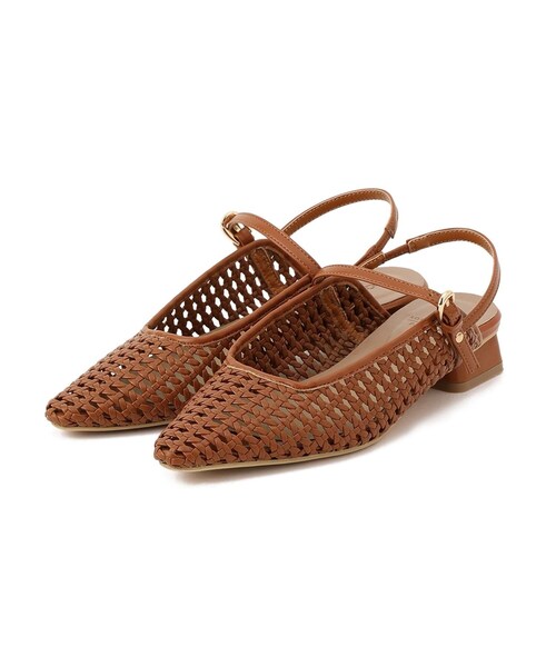 ROPE' PICNIC(ロペピクニック)の「メッシュミュールパンプス(パンプス・レディース・ブラック/ブラウン・L/M/S)」の4枚目の写真