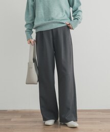 URBAN RESEARCH DOORS | 『UR TECH SMOOTHLUXE』ワイドトラウザー(その他パンツ)