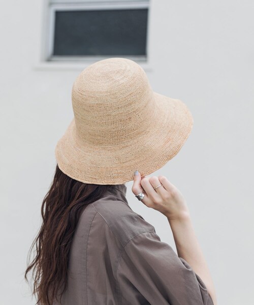 URBAN RESEARCH DOORS（アーバンリサーチドアーズ）の「ラフィアハット（ハット・レディース・BROWN/NATURAL・-）」の13枚目の写真