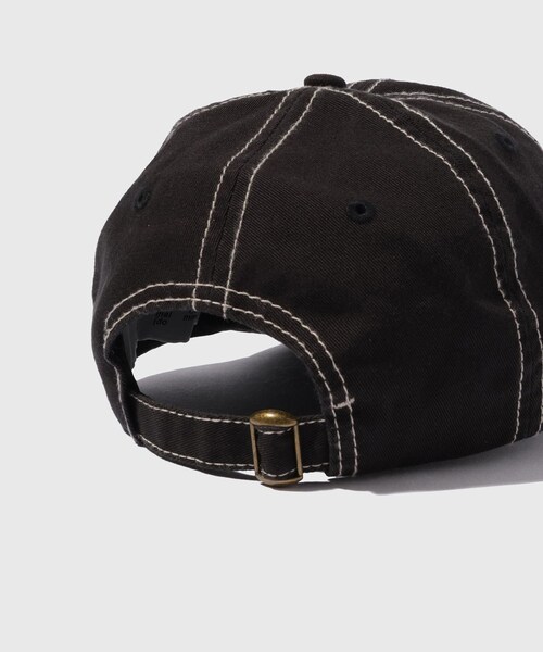 ADAM ET ROPE'(アダムエロペ)の「【BAL/バル】COTTON 6-PANEL HAT(キャップ・メンズ・ブラック/グレー・F)」の10枚目の写真