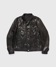 【A LEATHER/エーレザー】RUCKER JACKET(STANDARD)