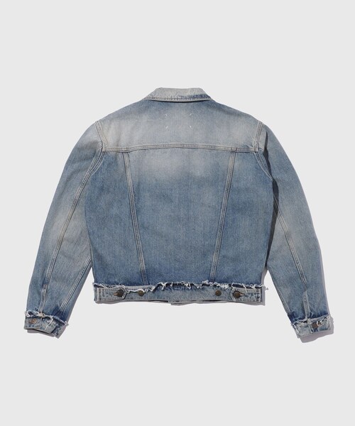 ADAM ET ROPE'(アダムエロペ)の「【Maison Margiela/メゾン マルジェラ】DENIM SPORTS JKT BLUE(デニムジャケット・メンズ・ブルー系・46/48)」の14枚目の写真
