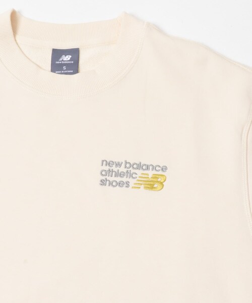 URBAN RESEARCH Sonny Label（アーバンリサーチサニーレーベル）の「NEW BALANCE　プレミアムロゴスウェットクルー（スウェット・メンズ・アッシュヘザー/ブラック/パーマフロスト・M/L/XL）」の21枚目の写真