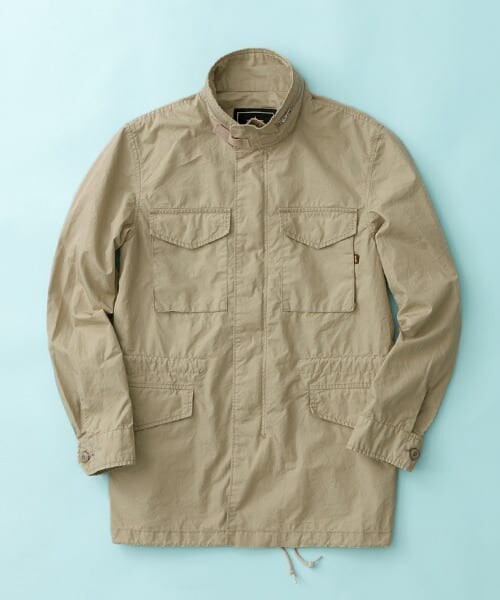 ALPHA INDUSTRIES×URBAN RESEARCH iD　別注M-65 COAT