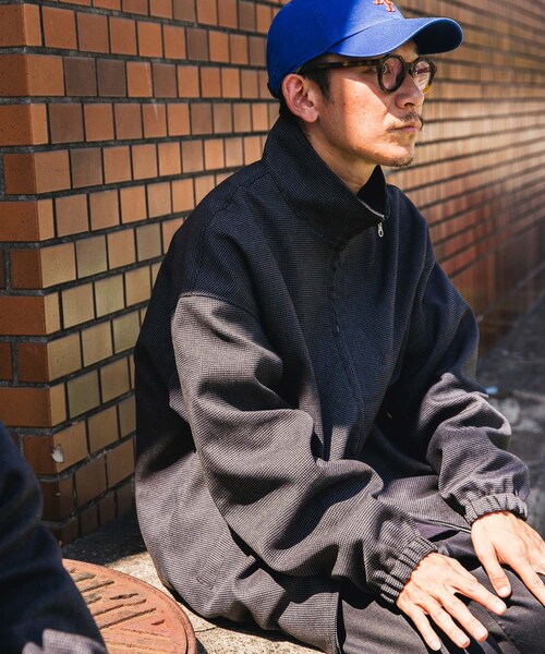 URBAN RESEARCH（アーバンリサーチ）の「Wide Dad　Dad TWEED BLOUSON（ブルゾン・メンズ・D NAVY・1/2）」の18枚目の写真