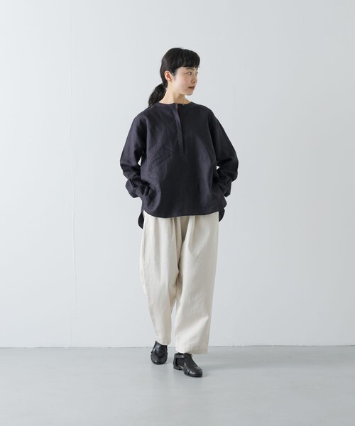 かぐれ（カグレ）の「ドリルルーズサルエルパンツ（その他パンツ・レディース・NATURAL/BEIGE・0/1）」の21枚目の写真