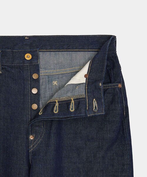 ADAM ET ROPE'（アダムエロペ）の「《別注》【Lee×MARKAWARE/リー×マーカウェア】EX 101 SP DENIM PANTS（デニムパンツ・メンズ・ネイビー・L/M/S/XL）」の16枚目の写真