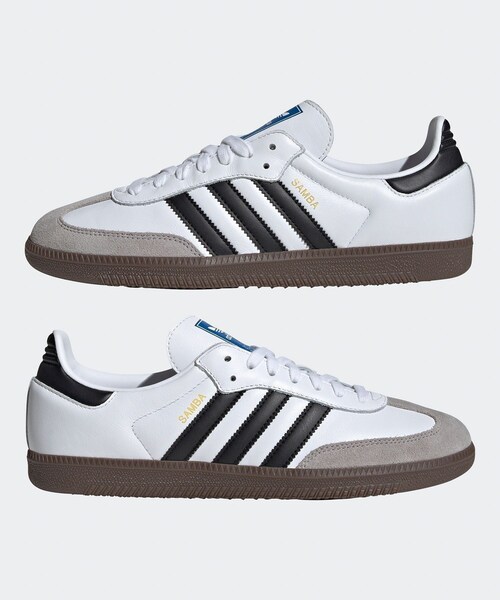 ADAM ET ROPE'（アダムエロペ）の「【adidas(アディダス)】SAMBA OG（スニーカー・レディース・ブラック/キナリ系・23/24/25）」の16枚目の写真