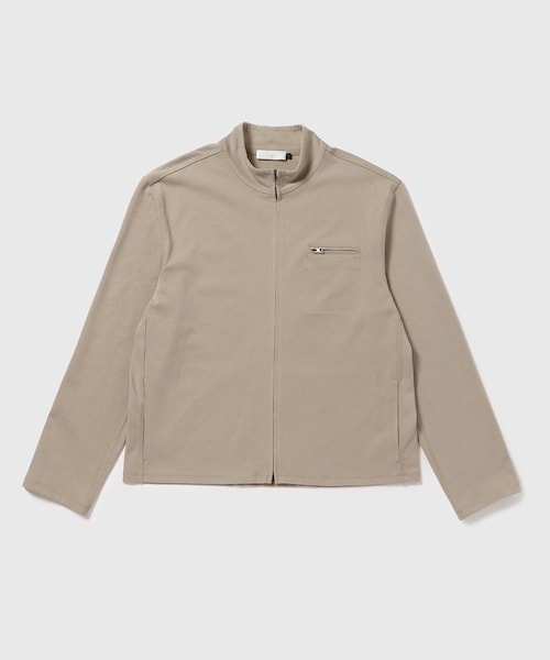 ADAM ET ROPE'(アダムエロペ)の「【AMOMENTO/アモーメント】SLIM FIT POCKET JUMPER(ブルゾン・メンズ・ブラック/ベージュ・L/M)」の3枚目の写真