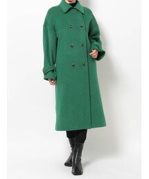 MURUA | ダブルステンカラーコート(ステンカラーコート)