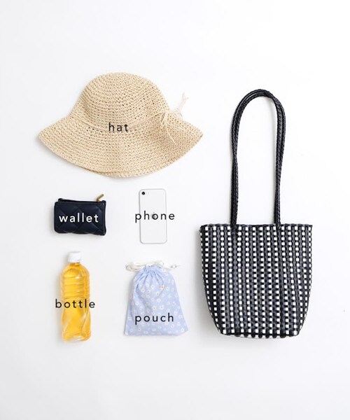 URBAN RESEARCH Sonny Label（アーバンリサーチサニーレーベル）の「メルカドトートバッグ（トートバッグ・レディース・ブラック×オフ/ブラック/ホワイト・one）」の17枚目の写真