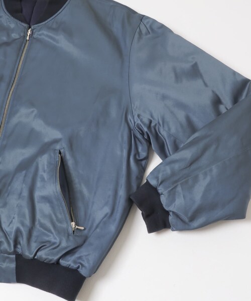 URBAN RESEARCH（アーバンリサーチ）の「A PRESSE　Vintage Silk Viscose Tour Jacket（ブルゾン・メンズ・BLUE・2/3）」の5枚目の写真