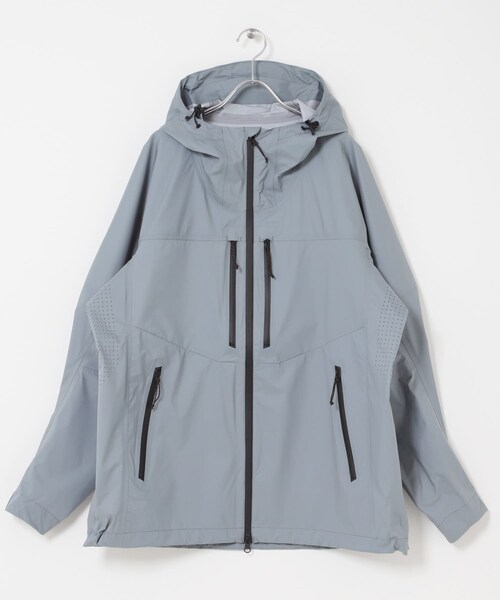 EKAL（エカル）の「HIKE SHELL JACKET（テーラードジャケット・メンズ・Light Grey/Greige・M/L/XL）」の3枚目の写真