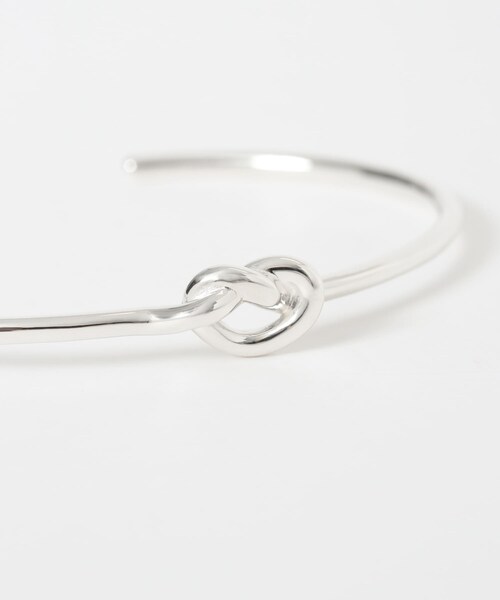 URBAN RESEARCH（アーバンリサーチ）の「decor『デコール』　Knot Bangle（ブレスレット・レディース・SILVER・-）」の8枚目の写真