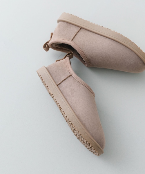 RODE SKO（ロデスコ）の「TEMPERATE　SHLOKムートン風スリッポンレインシューズ（レインシューズ・レディース・BLACK/GRAY・37/38/39）」の19枚目の写真