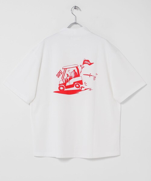URBAN RESEARCH Sonny Label（アーバンリサーチサニーレーベル）の「OOPS×RYUAMBE　コラボモックネックTシャツ（Tシャツ/カットソー・メンズ・OFF/GREEN/DARK NAVY・M/L/XL）」の16枚目の写真