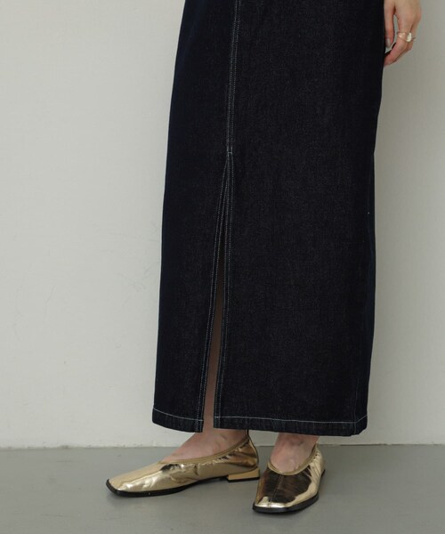 SENSE OF PLACE by URBAN RESEARCH（センスオブプレイスバイアーバンリサーチ）の「レイヤードデニムスカート（デニムスカート・レディース・ONE WASH/L.INDIGO・S/M）」の13枚目の写真